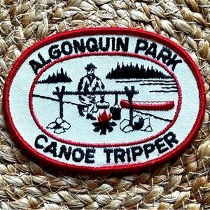 𝅺VINTAGE Algonquin Park Canoe Tripper Patch